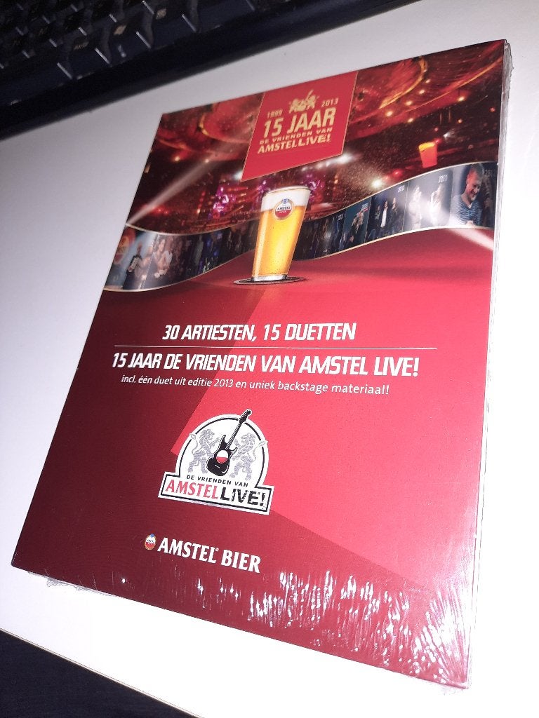 DVD NIEUW  15 Jaar De Vrienden Van Amstel Live!, Cd's en Dvd's, Alle leeftijden, Ophalen, Nieuw in verpakking