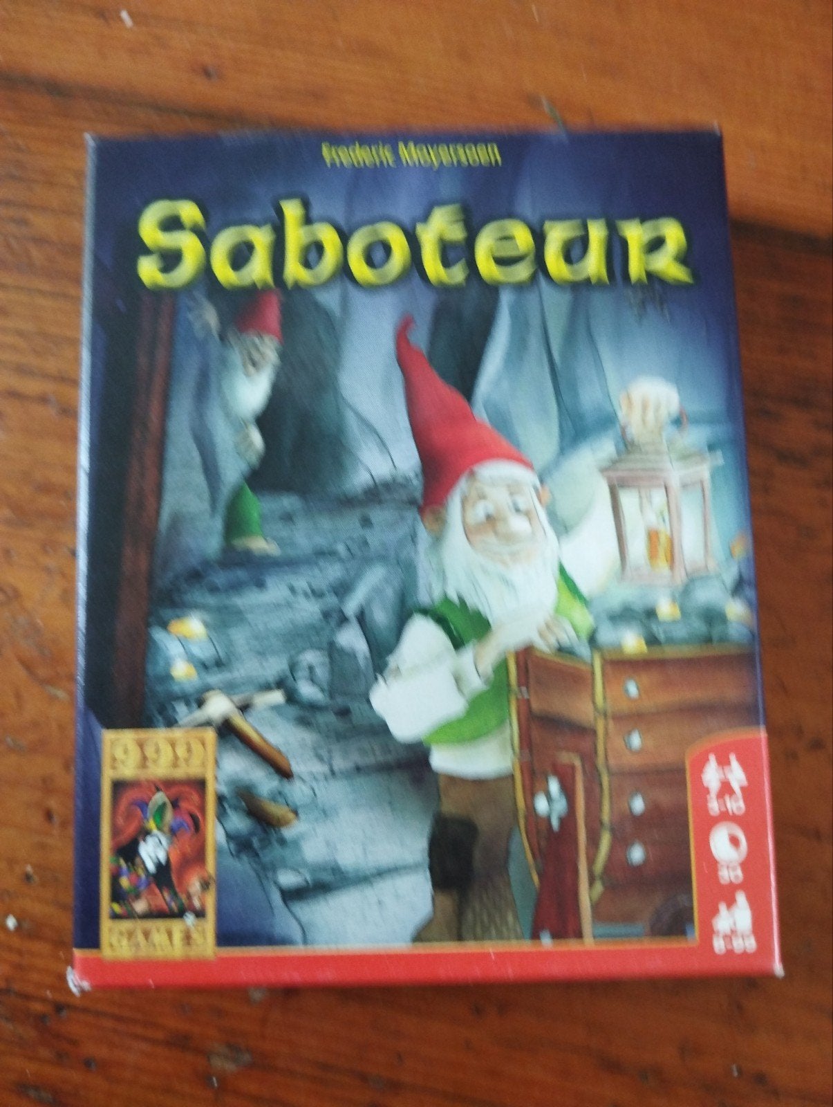 Saboteur kaartspel - Strategisch kaartspel, Drie of vier spelers, Ophalen of Verzenden, Gebruikt, 999 Games