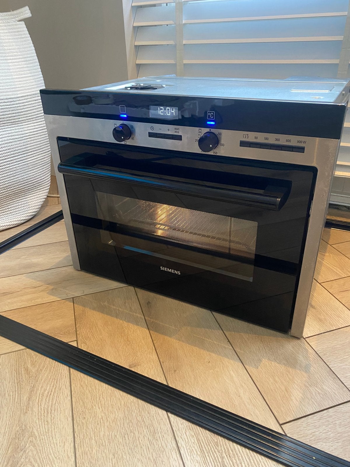 Siemens combi oven magnetron, Ophalen, Zo goed als nieuw, Oven, Inbouw