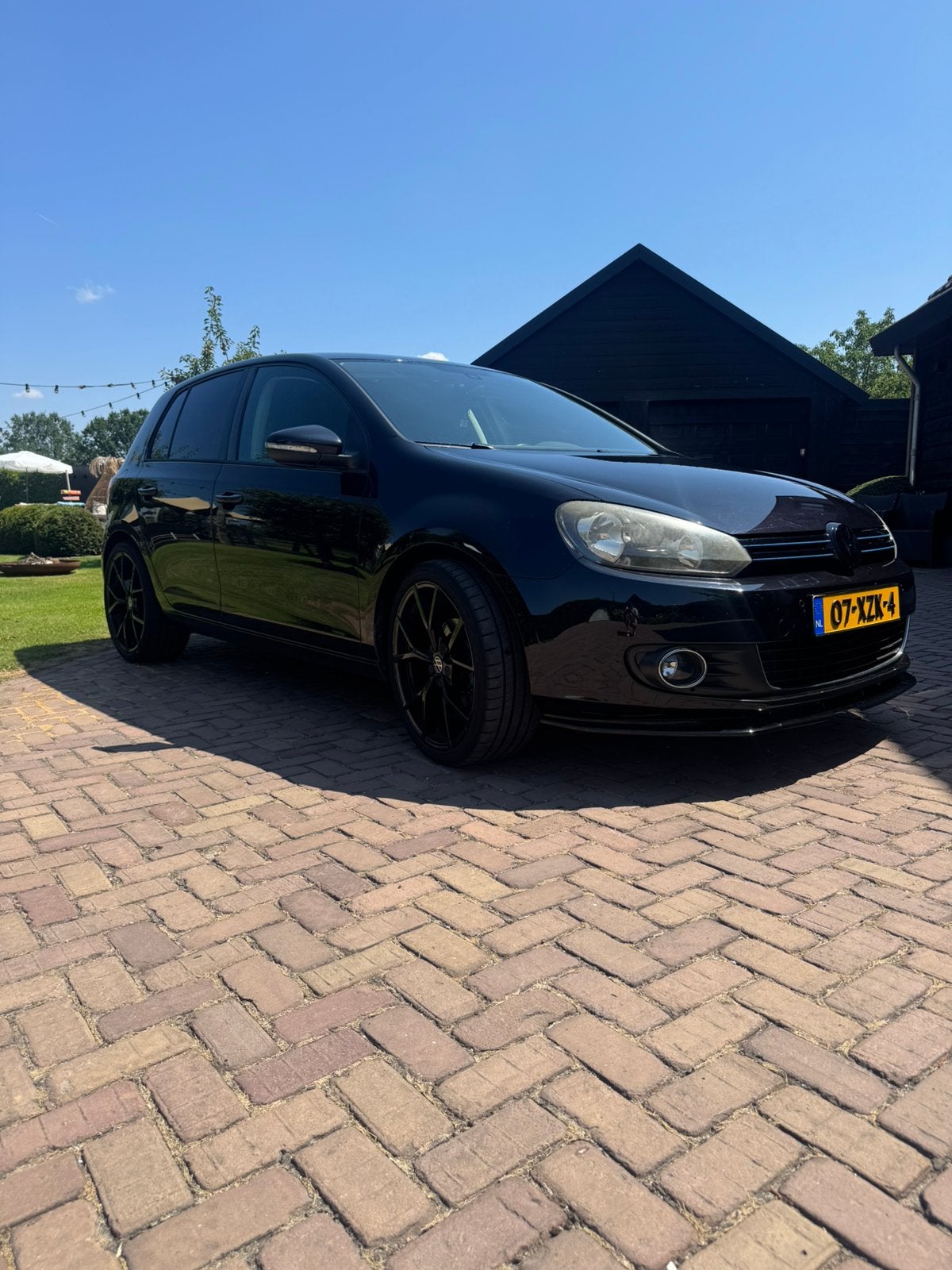 Volkswagen Golf 6 1.2 Tsi, Auto's, Voorwielaandrijving, 4 cilinders, 610 kg, Zwart