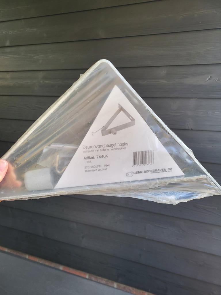 Deuropvangbeugel Haaks Nieuw van Gebr. Bodegraven BV, Doe-het-zelf en Verbouw, Hang- en Sluitwerk, Ophalen of Verzenden