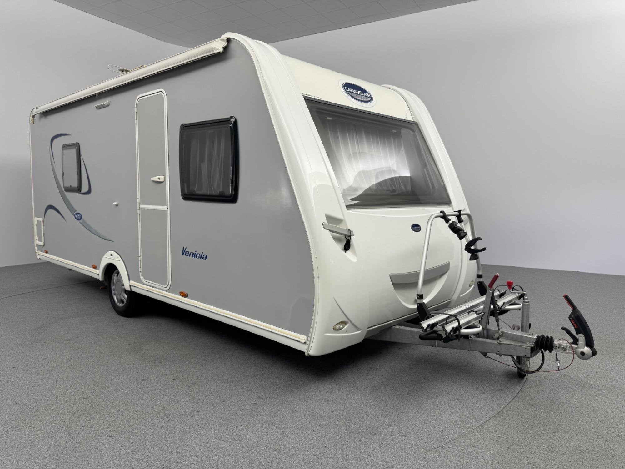 Caravelair Venicia 480 Dakairco Mover Zakluifel, Caravans en Kamperen, Caravans, Vast bed, Hordeur, Rondzit, Bedrijf