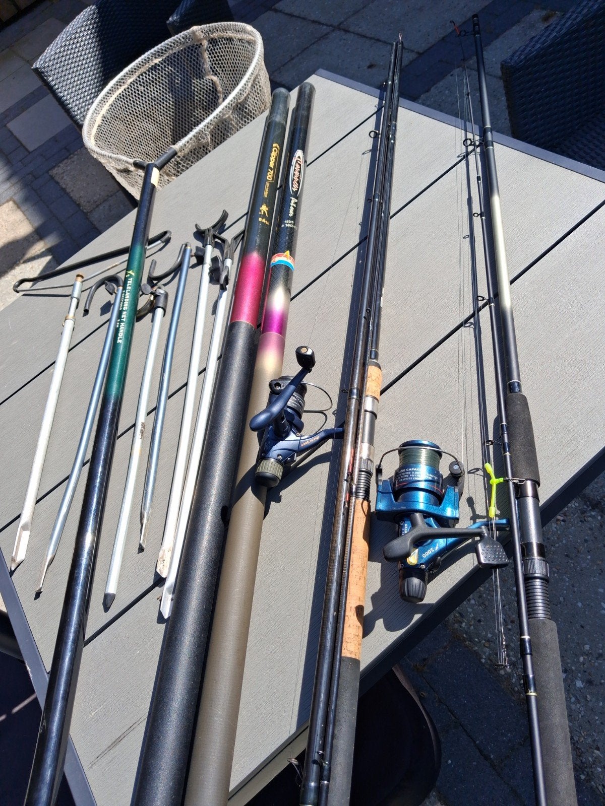 visset multi picker/match 2x vaste stok ect, Watersport en Boten, Ophalen