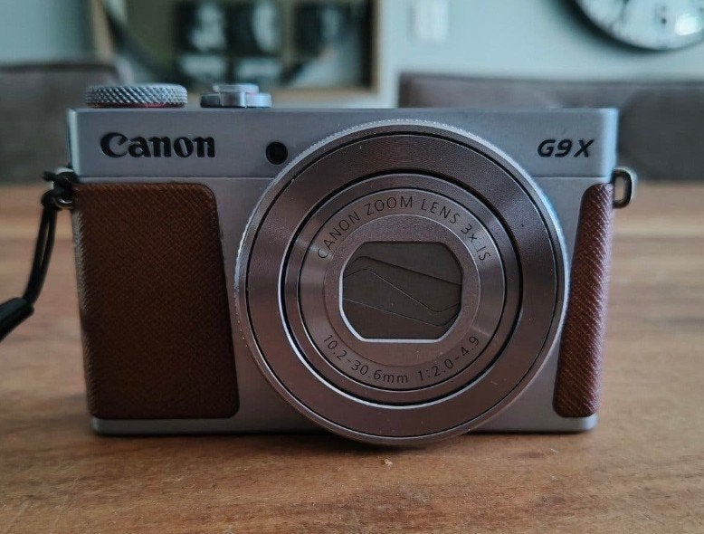 Canon PowerShot G9 X Mark II Compactcamera lezen !!!, Gebruikt, Canon, Ingebouwde flitser, Ophalen of Verzenden