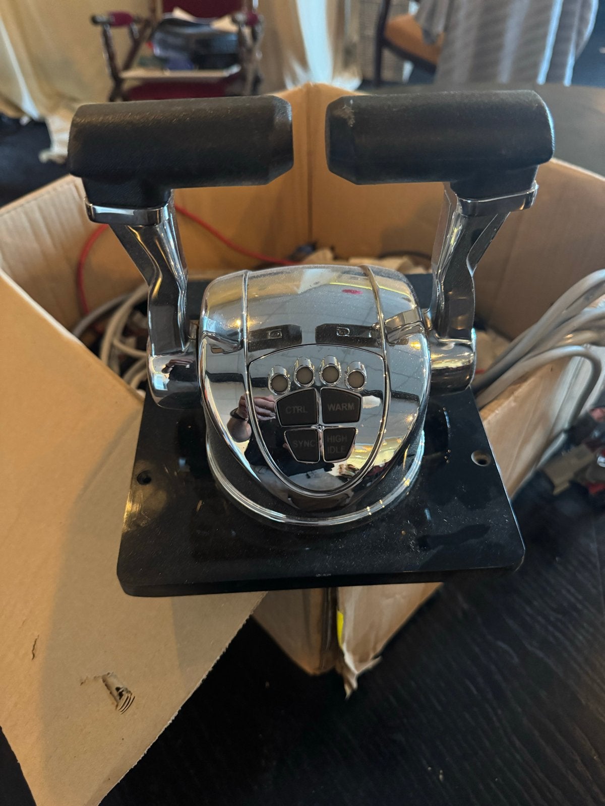 Ultraflex Power A Power Lever Motorbediening, Watersport en Boten, Ophalen of Verzenden, Gebruikt, Motor en Techniek