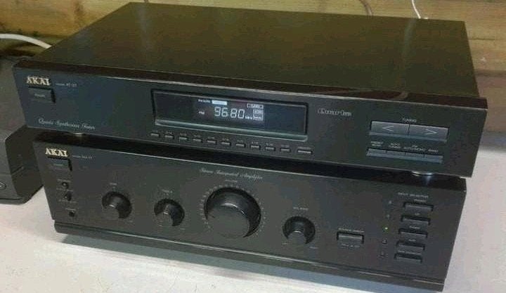 Akai am-17 versterker + tuner at-27, Ophalen of Verzenden