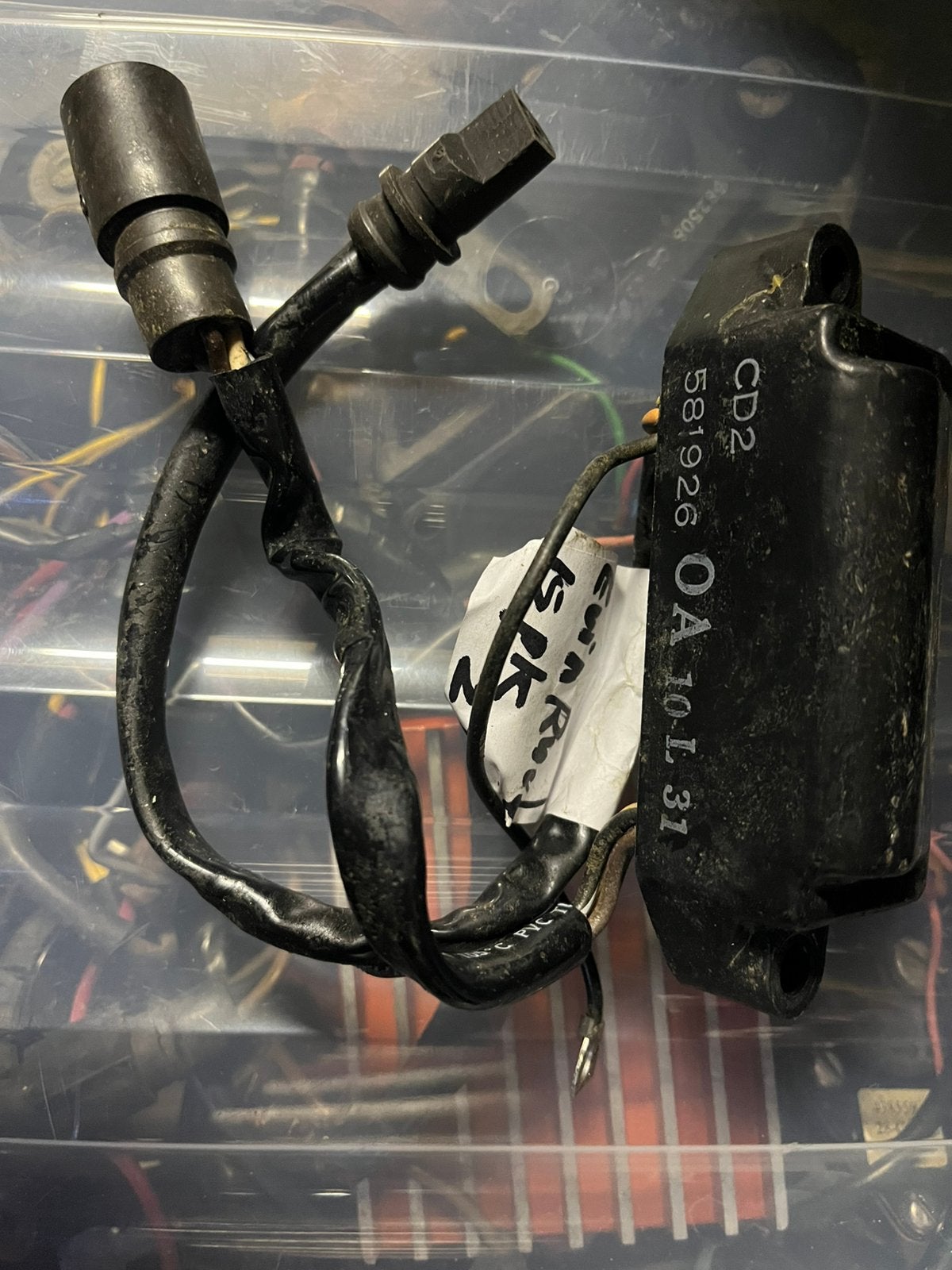 Cdi powerpack evinrude 581926, Ophalen of Verzenden, Gebruikt, Motor en Techniek, Motorboot