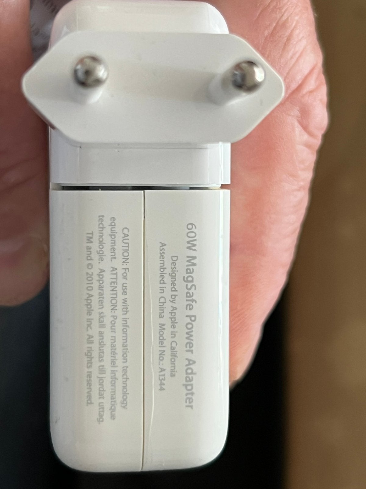 Foto 6 van 60W Originelers 2X Apple MagSafe 1 opladers,