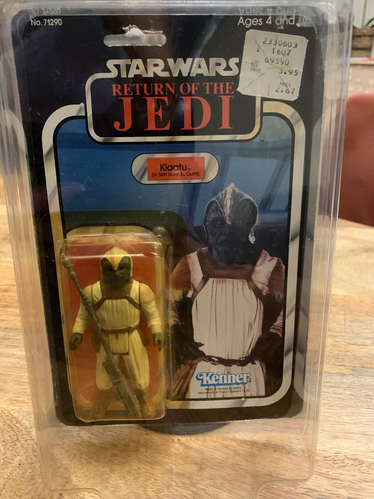 Star Wars Return of the Jedi Klaatu (Skiff Guard Outfit), Verzamelen, Ophalen of Verzenden, Zo goed als nieuw