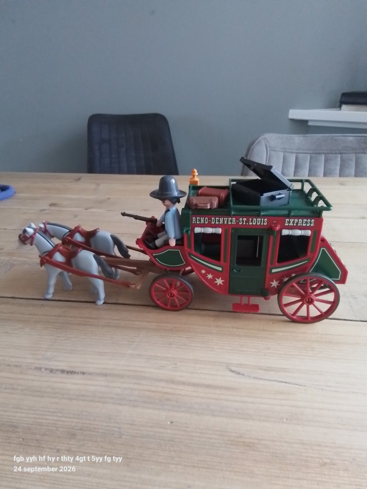 Playmobil Western koets, Kinderen en Baby's, Gebruikt, Voertuig, Historisch, Ophalen of Verzenden