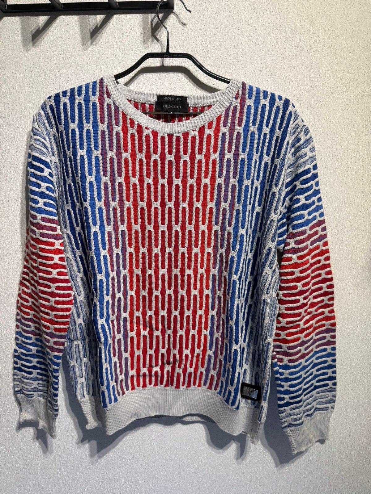 Carlo Colucci Vintage Maat L, Ophalen of Verzenden, Gedragen, Maat 52/54 (L), Meerkleurig