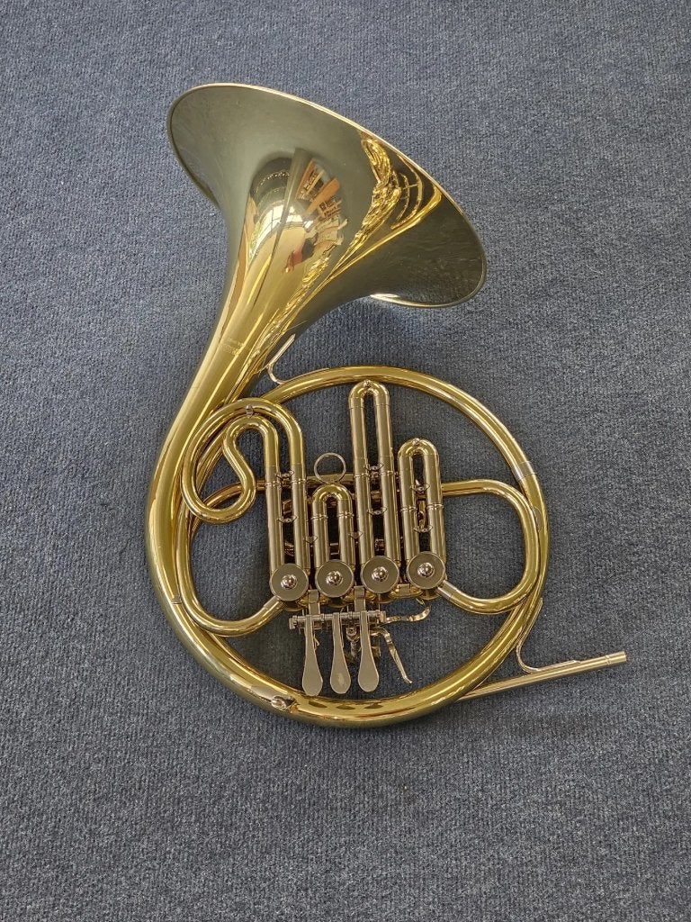 Yamaha YHR-322 Single Bb/A French Hoorn, Muziek en Instrumenten, Ophalen, Gebruikt, Bes-hoorn