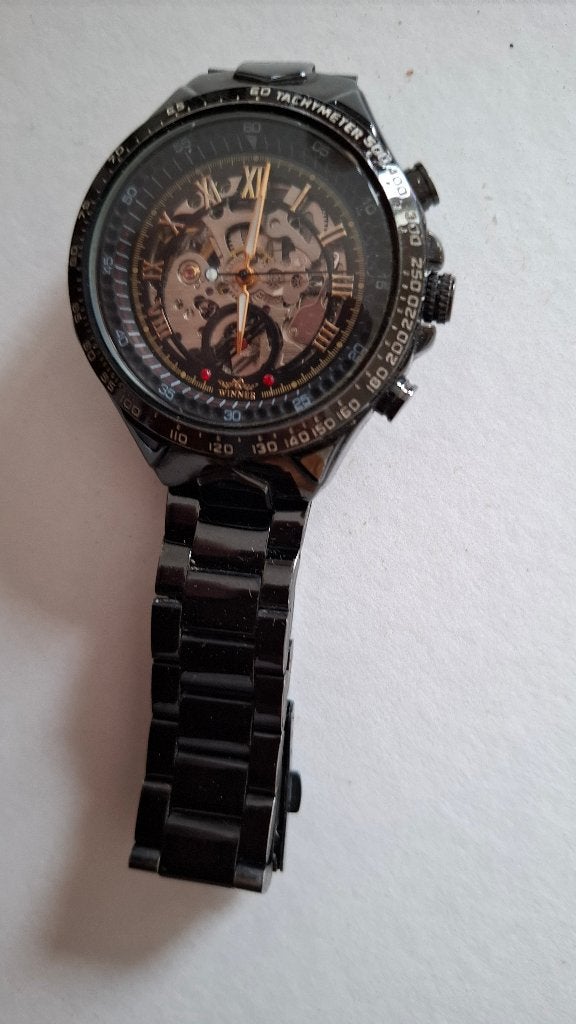 Horloge Winner automatic, Overige merken, Staal, Staal, Ophalen of Verzenden