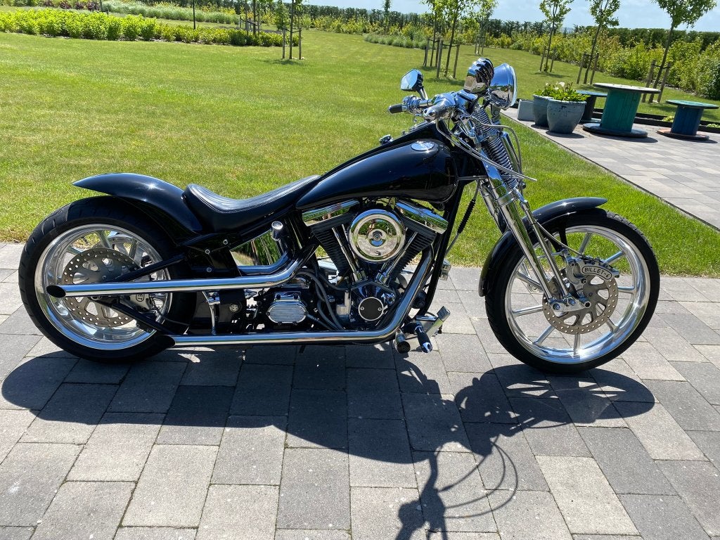 Harley Davidson FXSTS Custom Softail Springer, 2 cilinders, Occasion, 1340 cc, Chopper