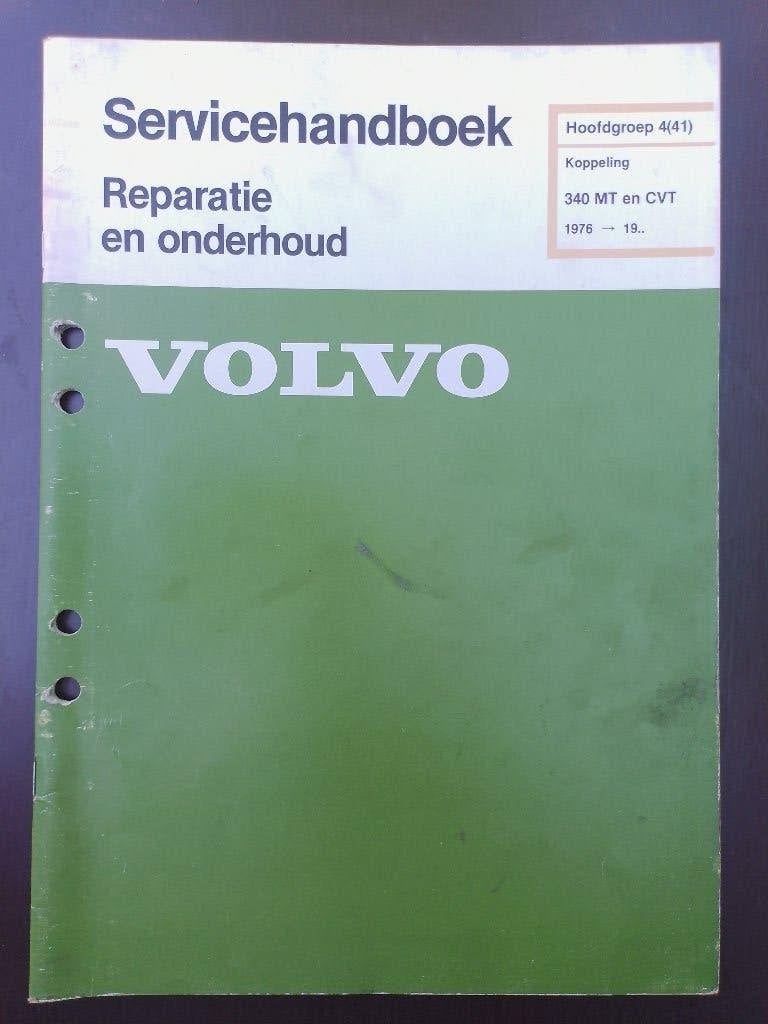 Volvo 340 dealer werkplaatsboek Koppeling, Ophalen of Verzenden, Gelezen, Volvo