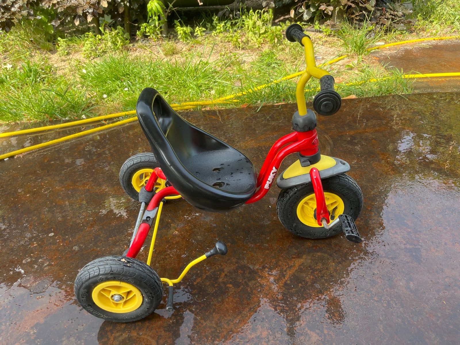 Puky driewieler rood/geel, Kinderen en Baby's, Speelgoed | Buiten | Voertuigen en Loopfietsen, Ophalen, Gebruikt