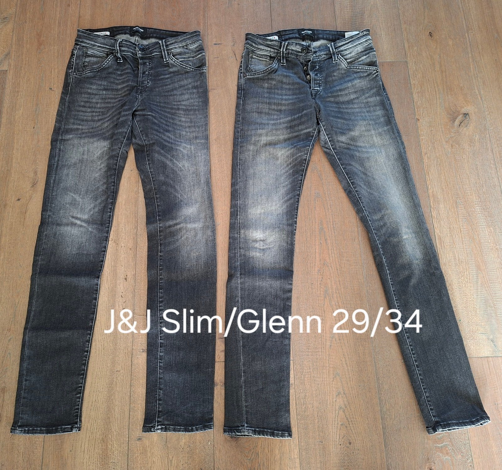 Jack & Jones jeans broeken, mt. 29/34, Zwart, Overige jeansmaten, Ophalen of Verzenden, Zo goed als nieuw