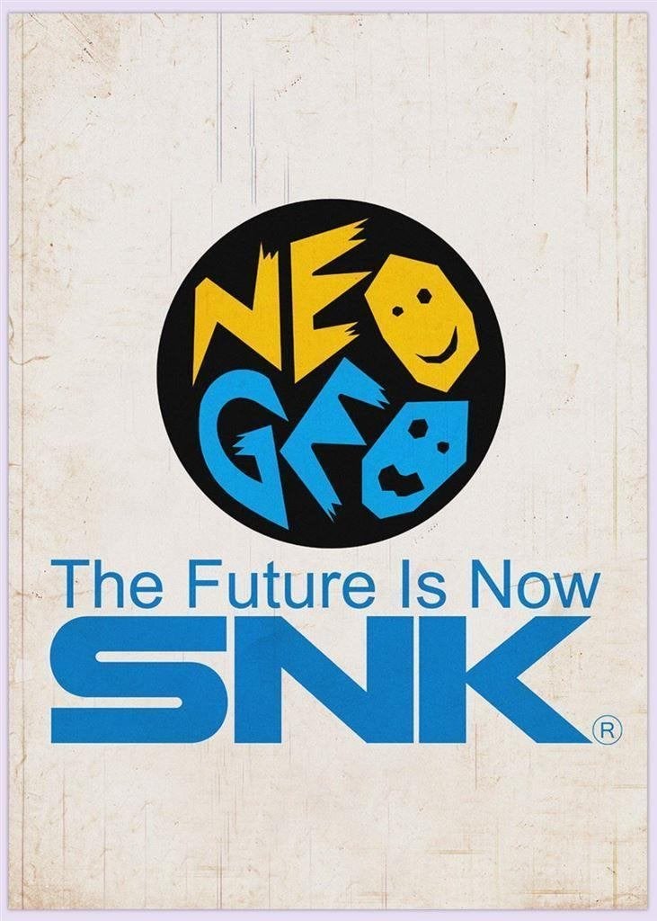 Game Poster NEO GEO SNK Retro ARCADE 50x70cm, 1 speler, Verzenden, Nieuw, Vanaf 3 jaar