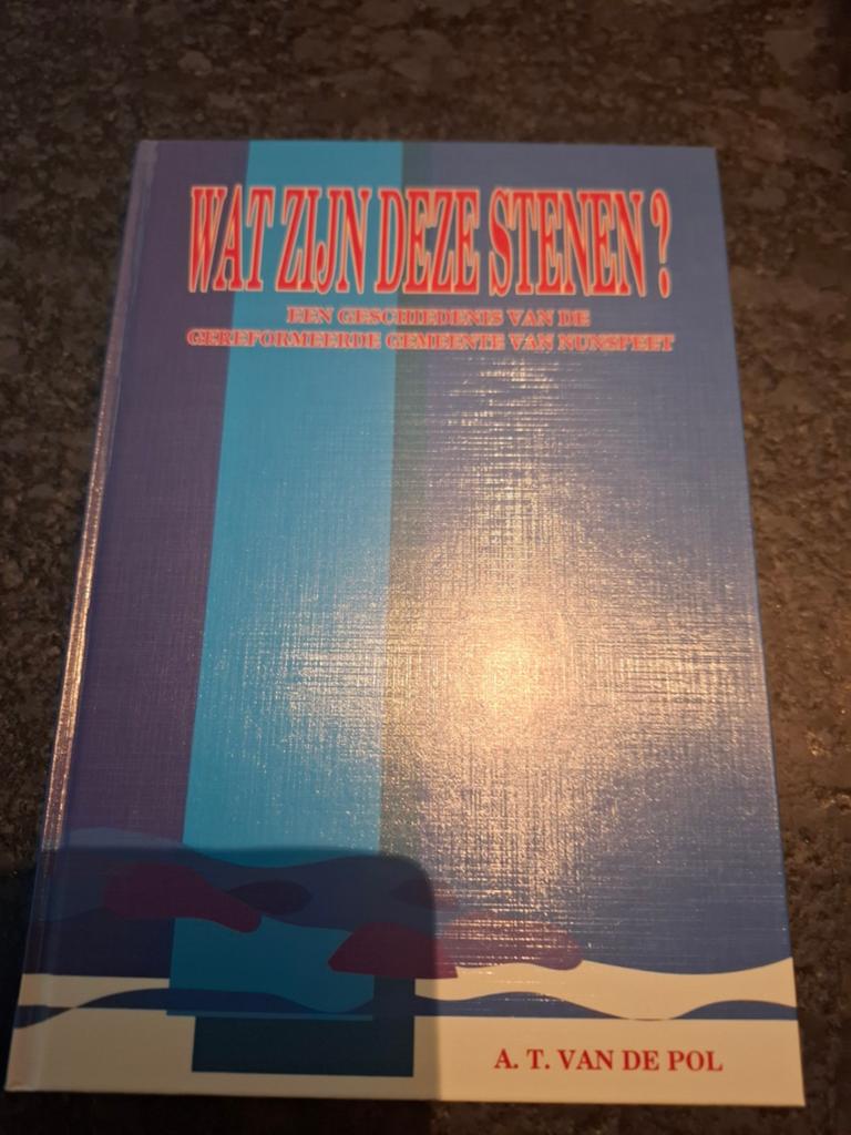 Wat zijn deze stenen? Gereformeerde Gemeente Nunspeet, Ophalen of Verzenden, Zo goed als nieuw, A. T. van de Pol, Christendom | Protestants