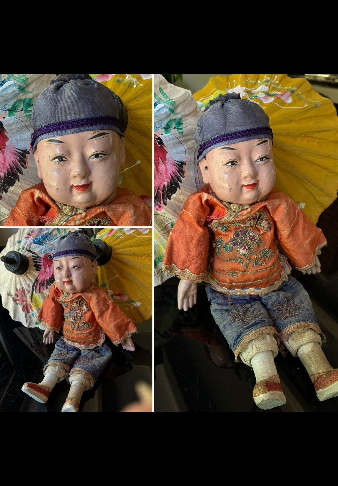 🌿 Pop ,”ANTIEKE CHINESE POP”🌿30 cm🌿ca 1900, Antiek en Kunst, Verzenden