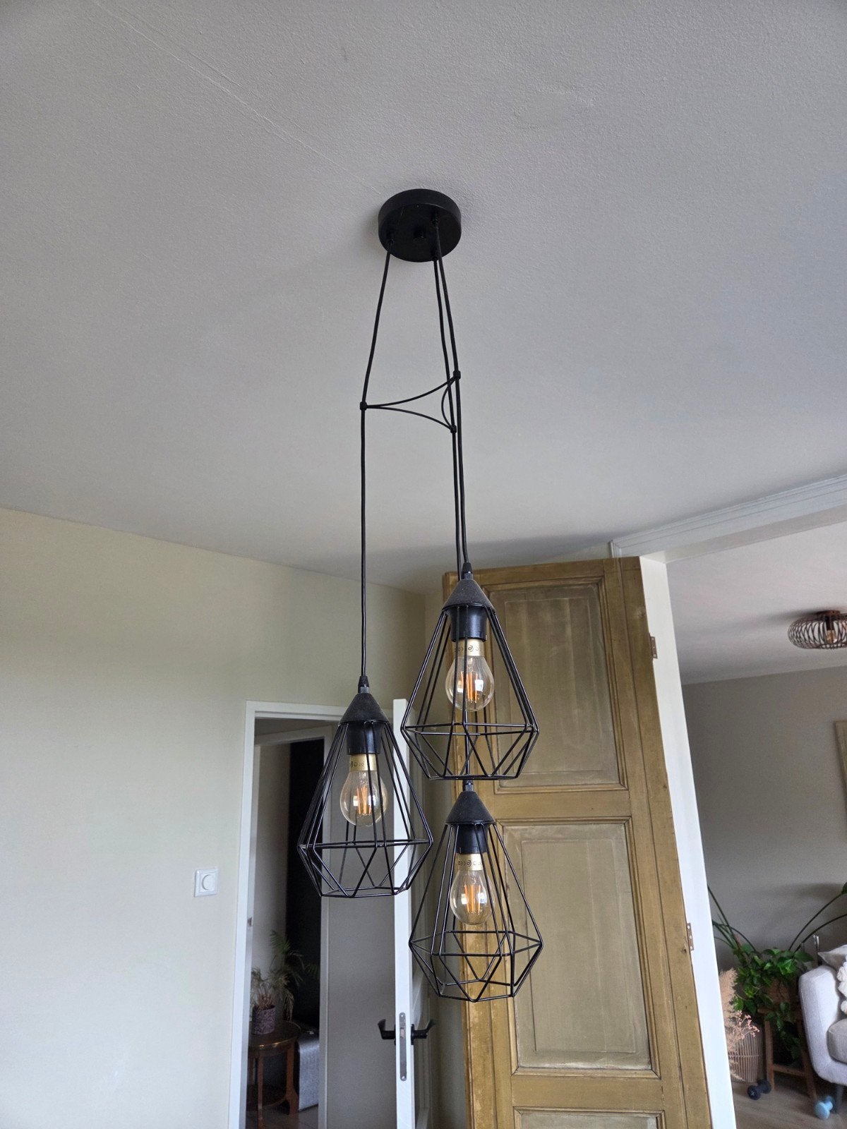 Hanglamp, Ophalen