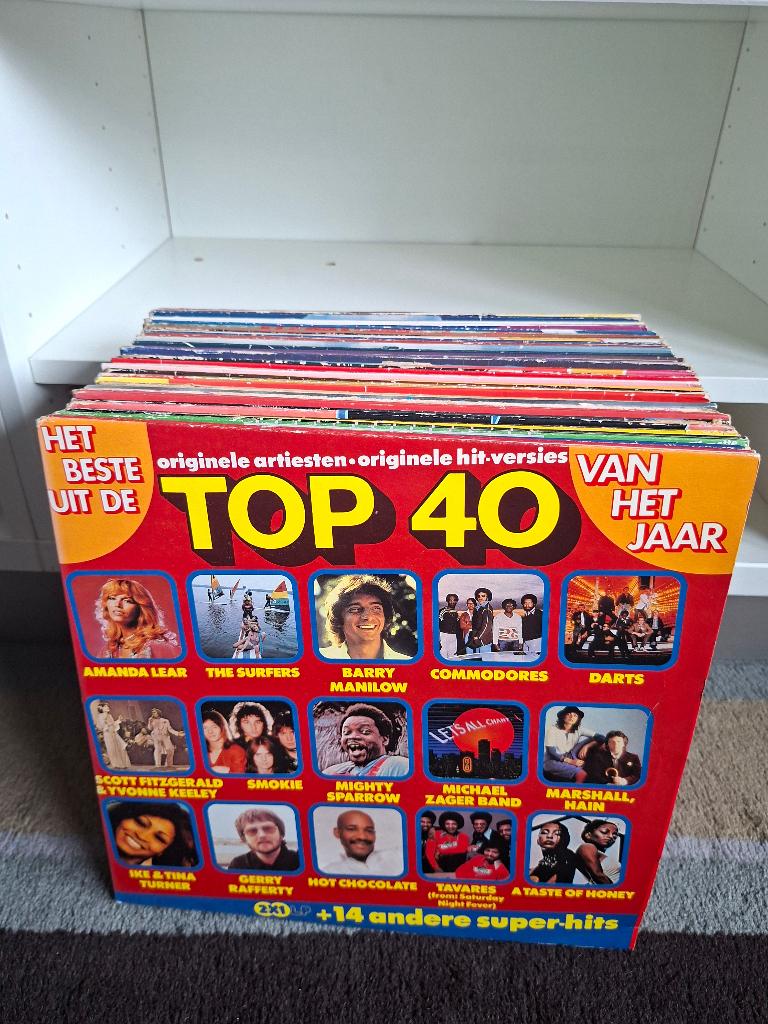Verzamel lp's grote partij 70's jaren zeventig, Ophalen, Gebruikt, Complilatie, 1970 - 1979