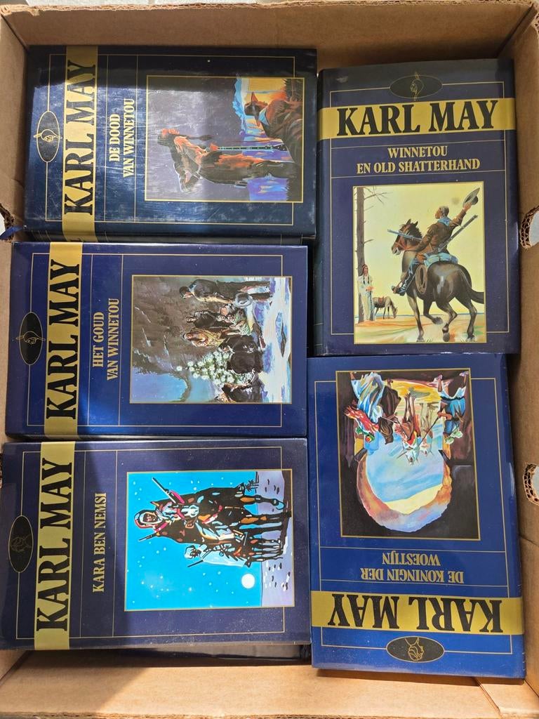 25-delige boekenreeks Karl May, Ophalen, Gelezen