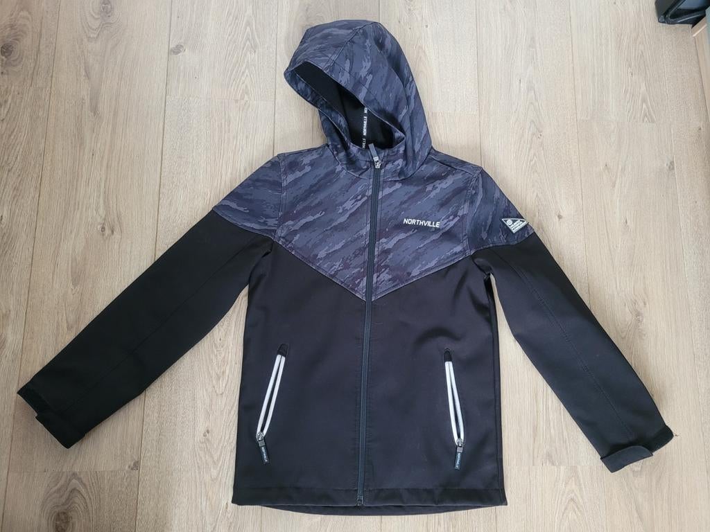 C&A Outdoor softshell jas maat 146, C&A, Ophalen of Verzenden, Zo goed als nieuw, Jongen