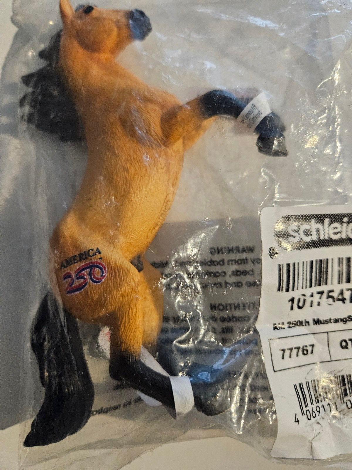Schleich 77767 Mustang hengst USA 250 years, Ophalen of Verzenden, Zo goed als nieuw, Paard, Beeldje of Figuurtje
