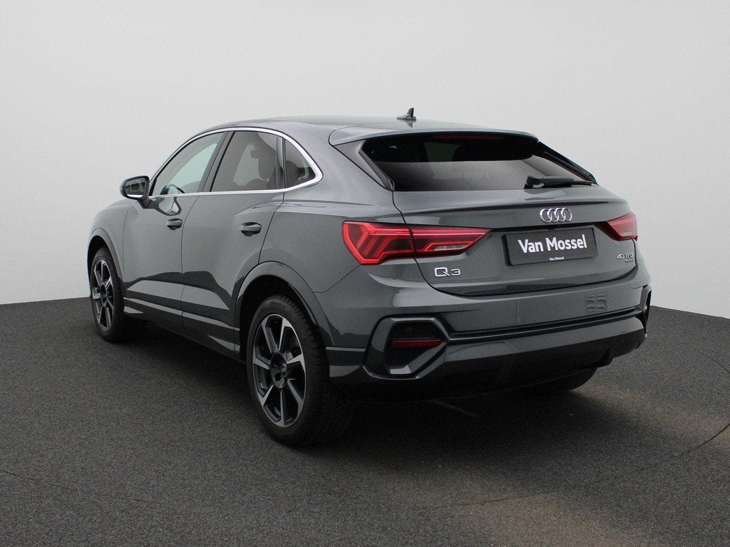 Audi Q3 Sportback 40 TFSI quattro S Edition | TREKHAAK | CAM, Automaat, 12 maanden, Gebruikt, 14 km/l