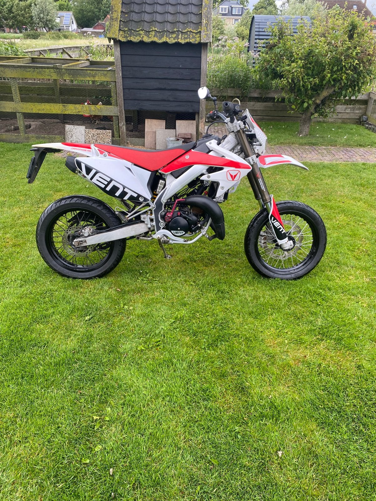 Vent S.R.L Schakelbrommer 50cc 2 takt 2022, Fietsen en Brommers, Ophalen, 6 versnellingen, Gebruikt, Maximaal 45 km/u