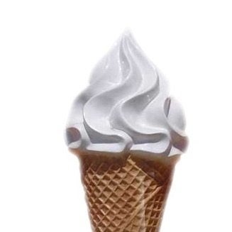 Softijsje 180 cm - polyester soft ijsje verrijdbaar, Ophalen, HorecaBeelden, Overige typen, Nieuw