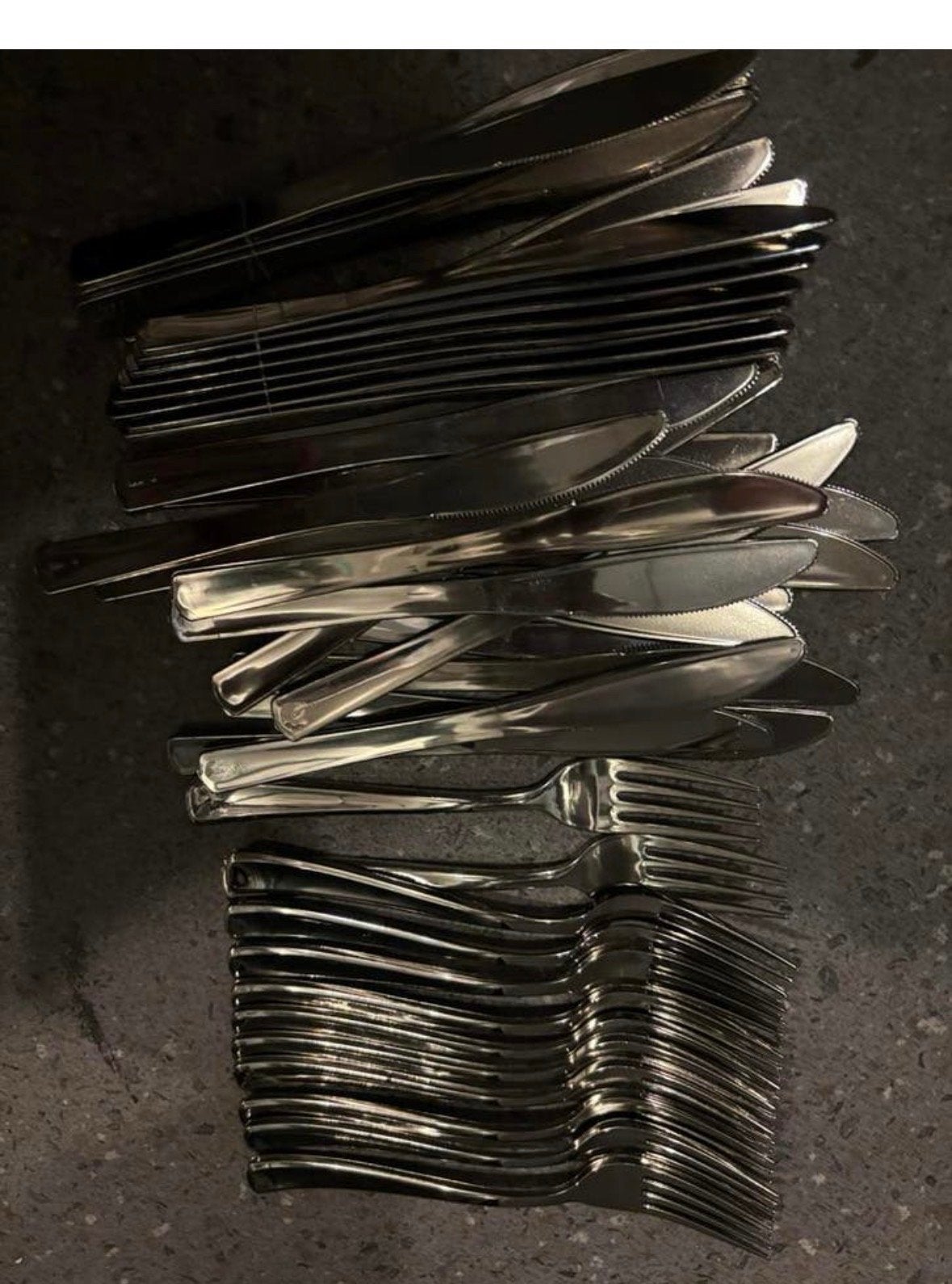Plastic kunststof vorken en messen, Ophalen of Verzenden