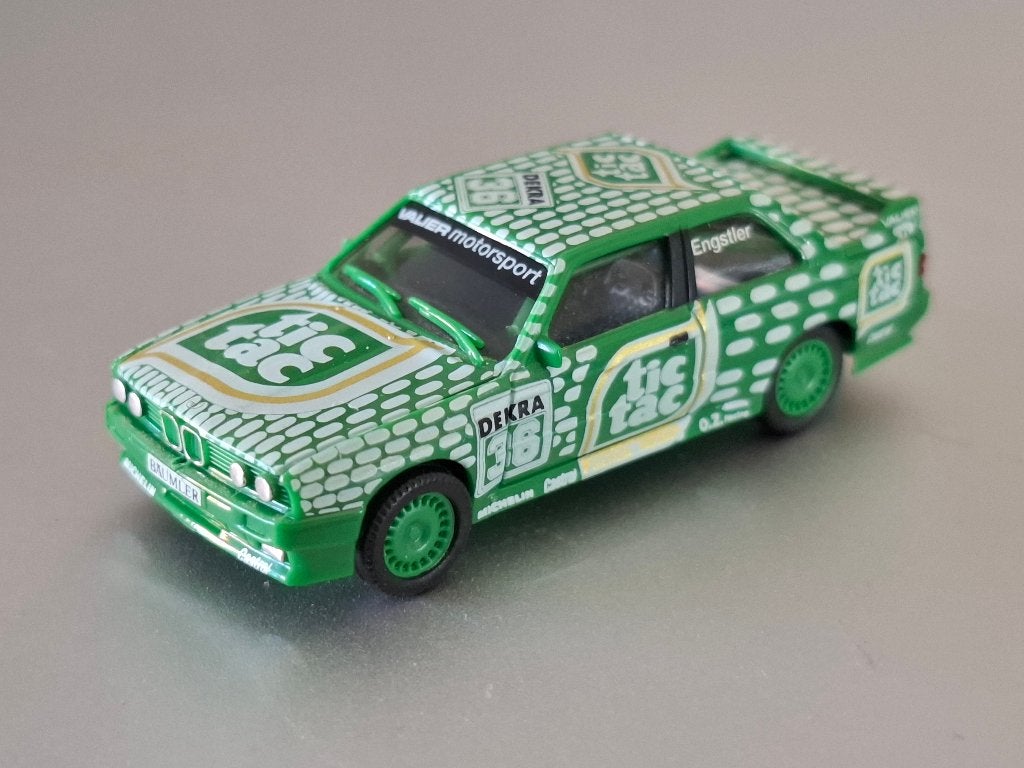 1:87 BWM 3-serie E30 DTM Engstler Herpa € 3, Verzenden, Zo goed als nieuw, Auto, Herpa