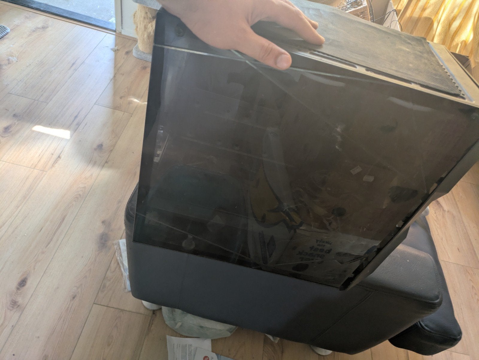 Cooler Master TD500 Mesh PC-behuizing met 7 RGB fans, Computers en Software, Ophalen of Verzenden, Gebruikt