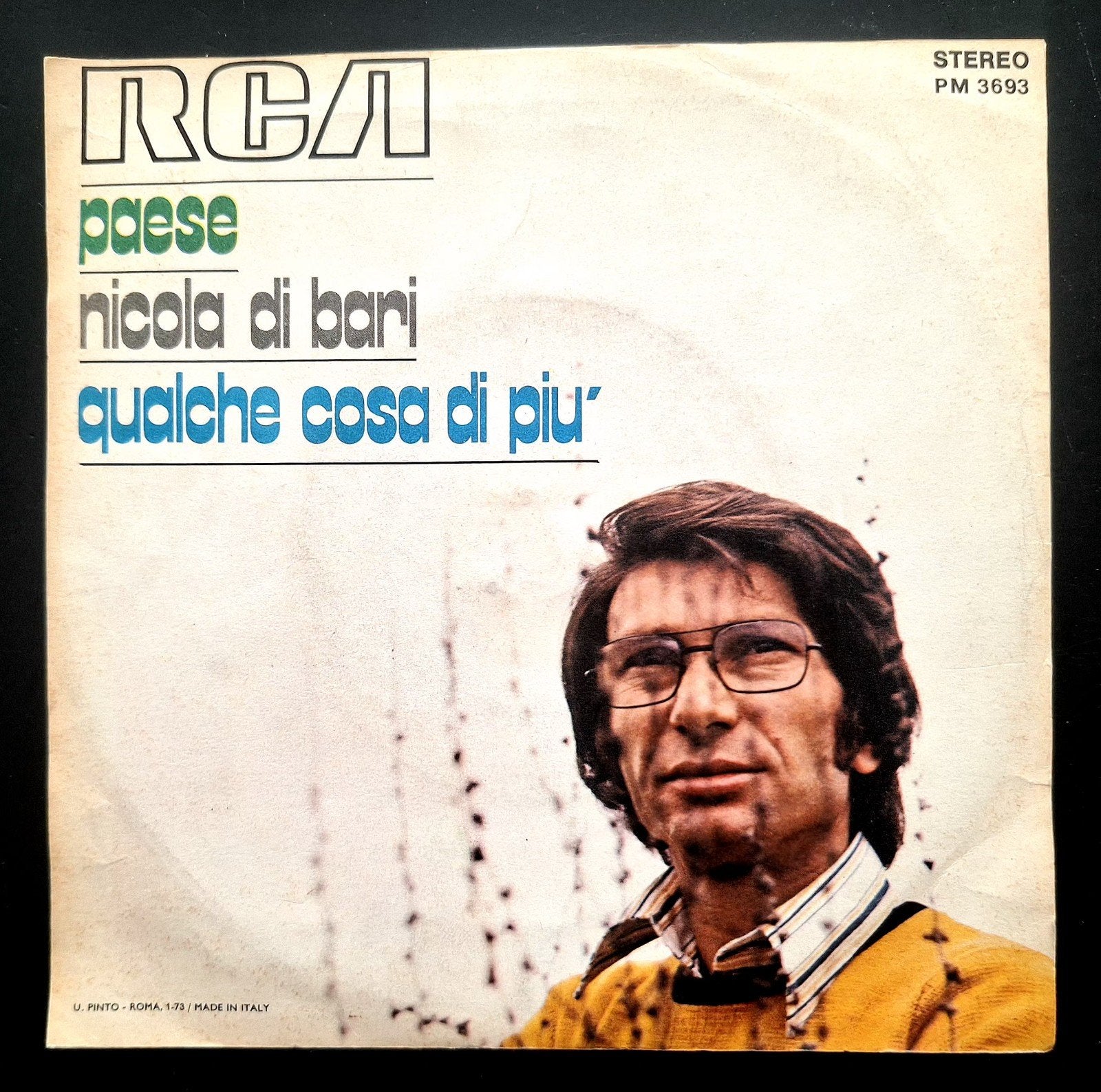 7"/SINGLE  NICOLA DI BARI - Paese, Ophalen of Verzenden, Gebruikt, Pop