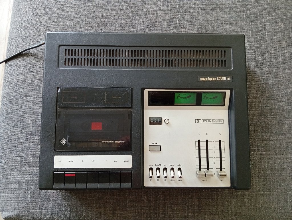 Magnetophon C2200 HiFi - Telefunken, Ophalen of Verzenden, Enkel, Overige merken
