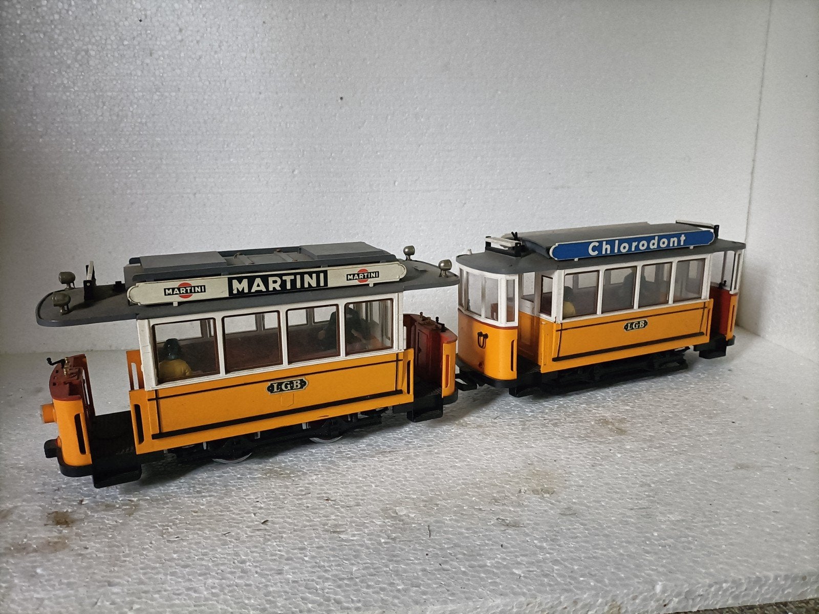 LGB Spoor G Tramset – 1e Versie (1978) Martini & Chl, Ophalen, Gebruikt, LGB, Analoog