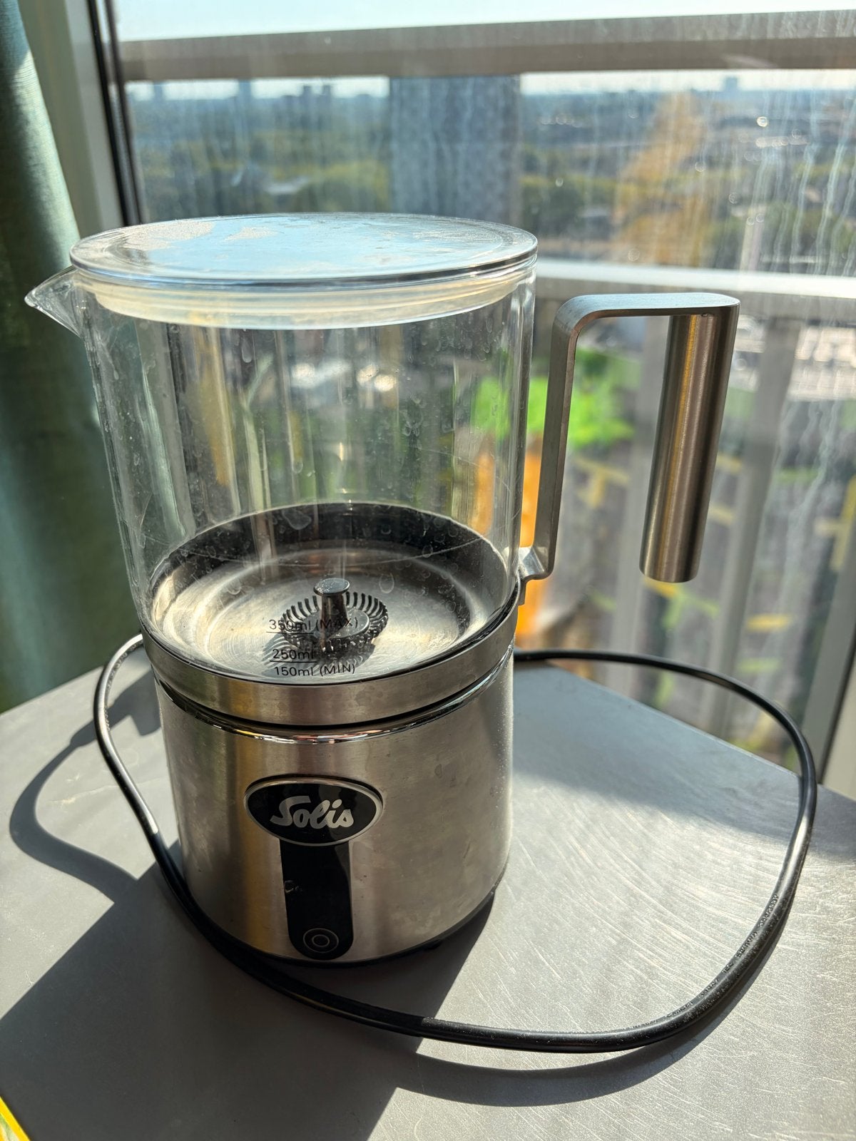 Solis Melkopschuimer - Perfect schuim voor jouw koffie, Ophalen, Gebruikt, Elektrische melkopschuimer