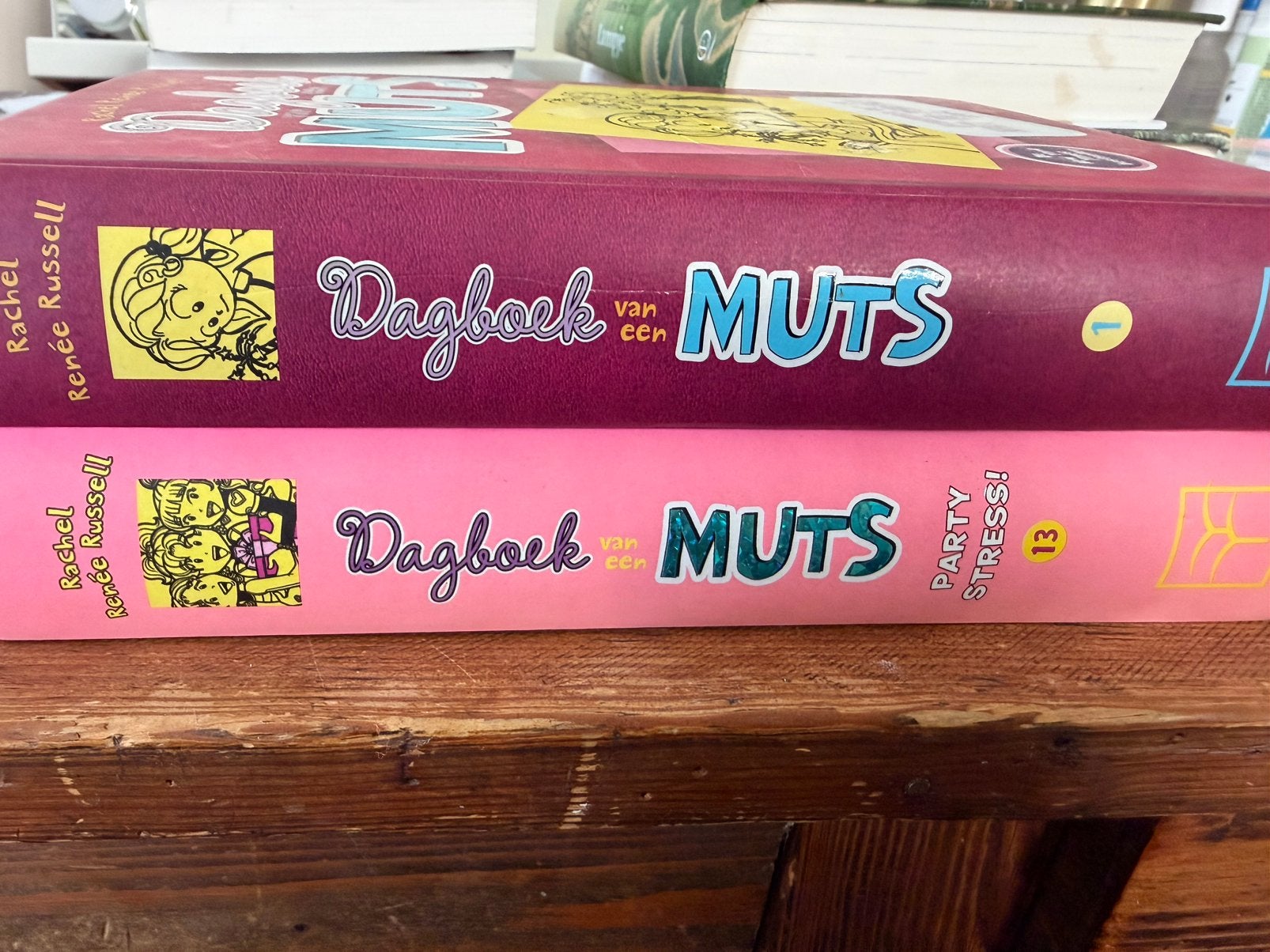 2x dagboek van een muts deel 1 & 13, Boeken, Ophalen of Verzenden, Gelezen