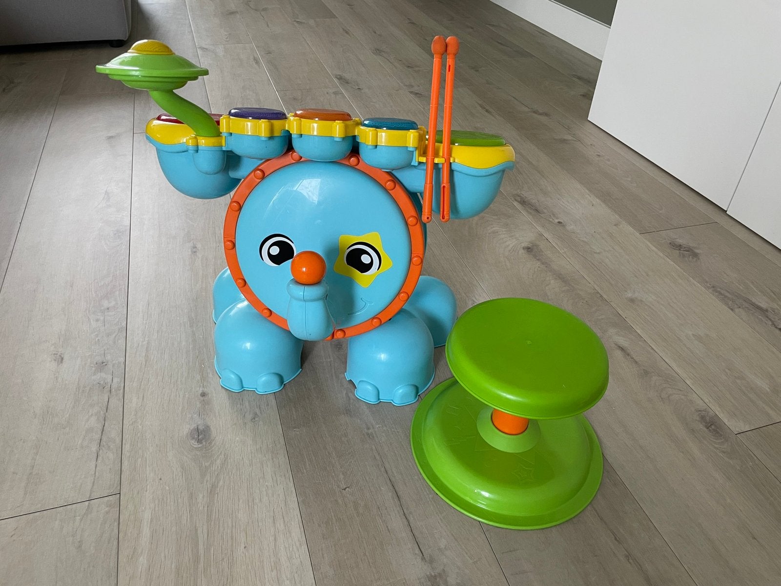 VTech Rock & Leer Drumstel – educatief muziekspeelgoed, Kinderen en Baby's, Ophalen, Speelset, Met licht