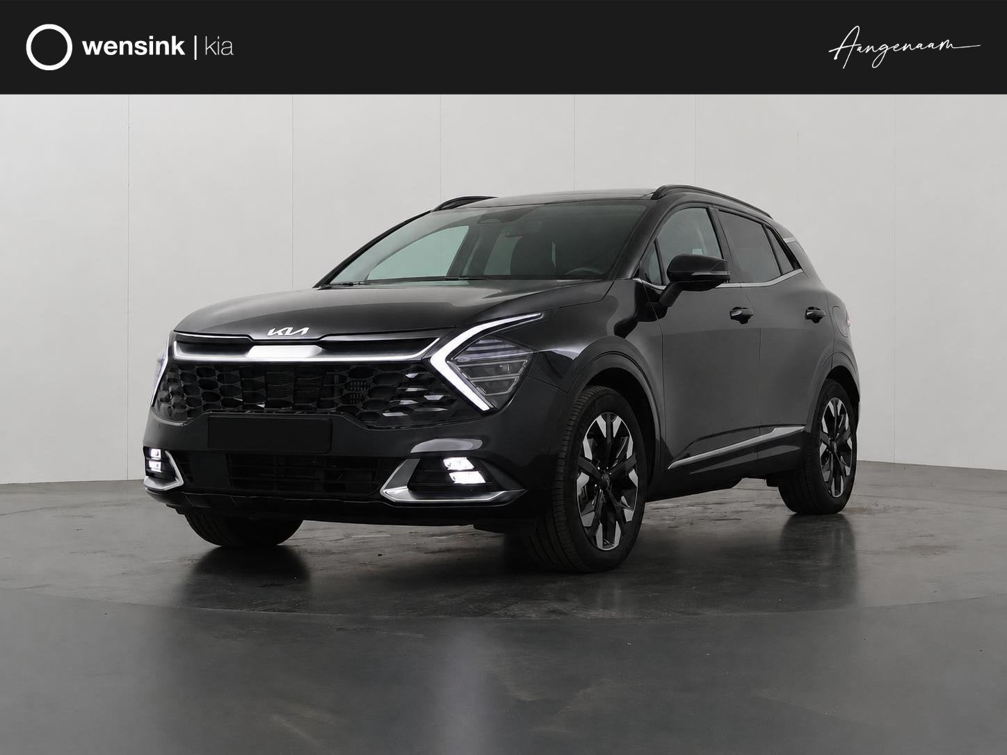 Kia Sportage 1.6 T-GDi Plug-in Hybrid AWD DynamicPlusLine |, Automaat, 14 kWh, 4 cilinders, Zwart