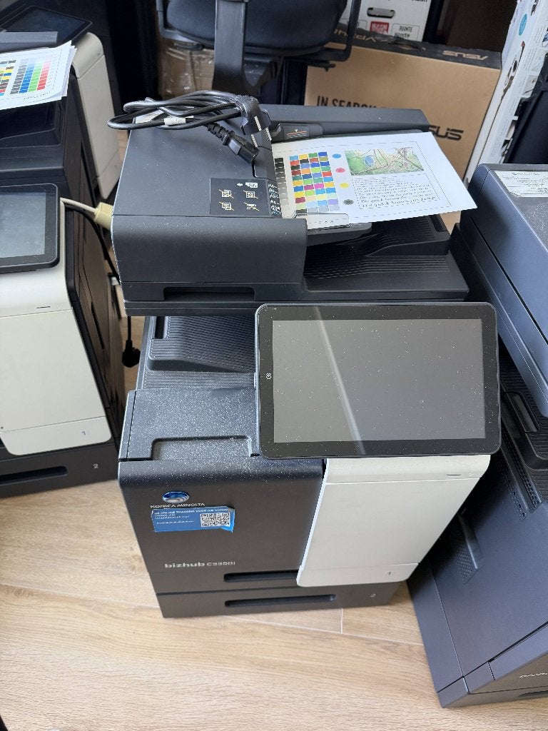 Konica Minolta BizHub C3350i - printer/scanner/kopieer/fax, Ophalen, All-in-one, Konica Minolta, Zo goed als nieuw