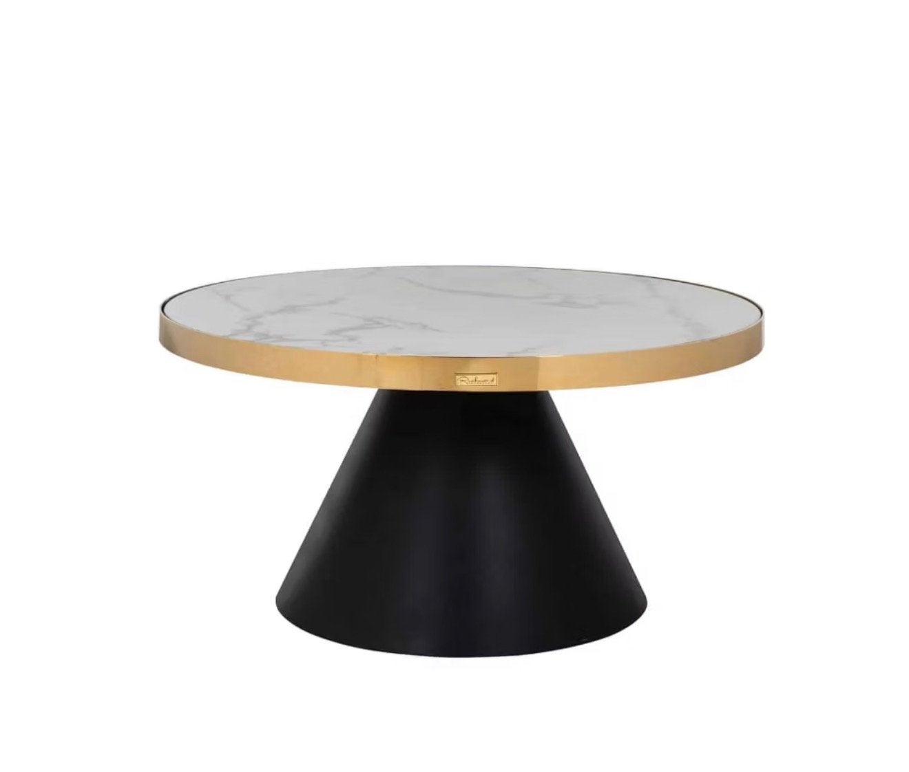 Richmond Odin Bijzettafel en Salontafel set prijs, 50 – 75, Rond, Zo goed als nieuw, Metaal
