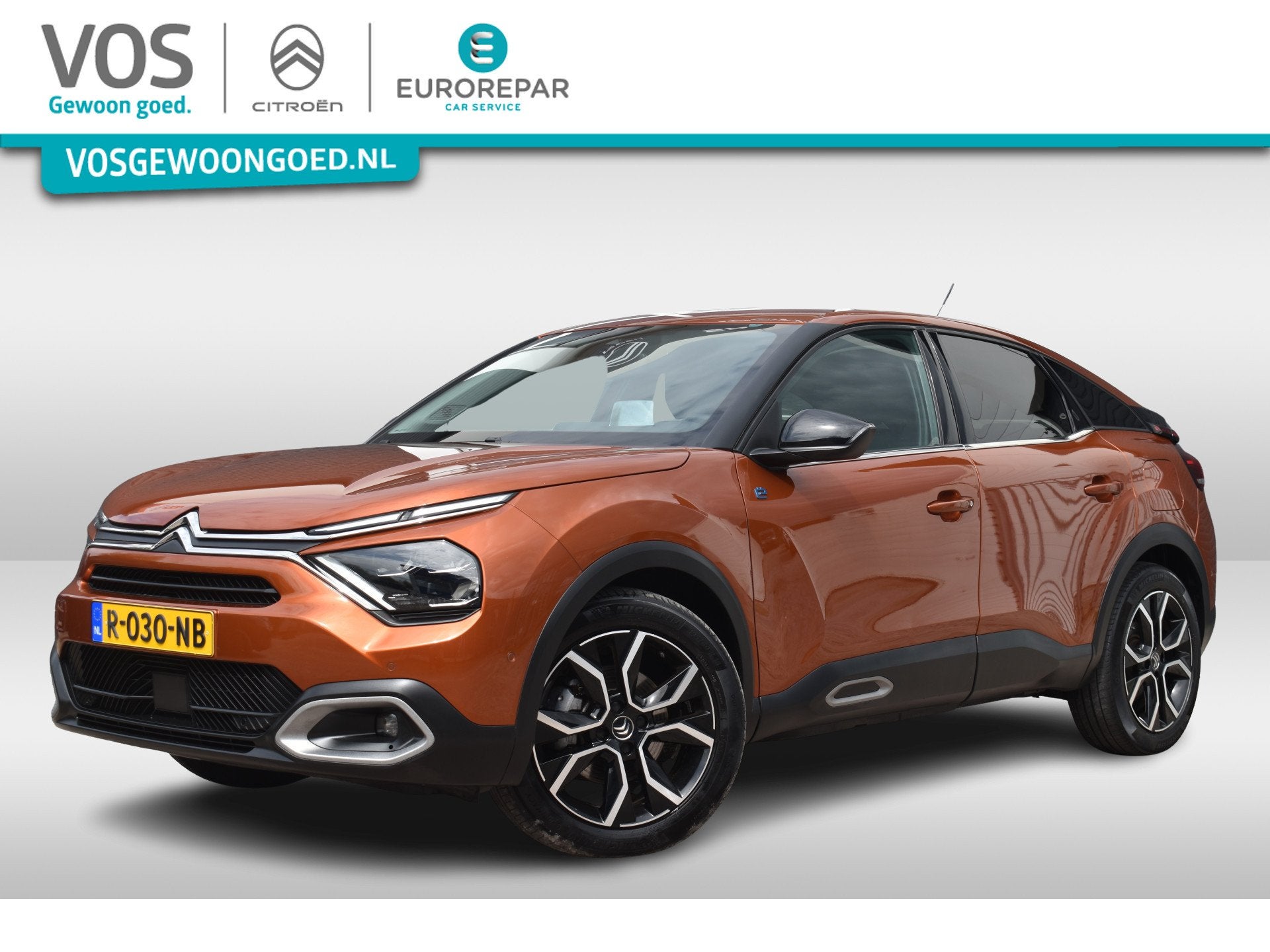 Citroën Ë-C4 Shine 50 kWh | Navigatie | Apple Carplay & An, Auto's, 136 pk, Gebruikt, Zwart, Overige kleuren