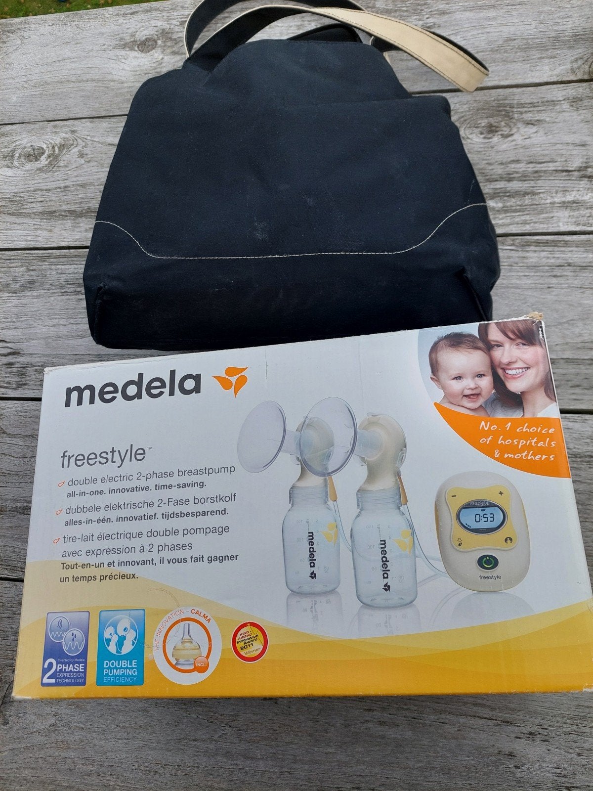 Medela Freestyle dubbele elektrische borstkolf, Ophalen of Verzenden