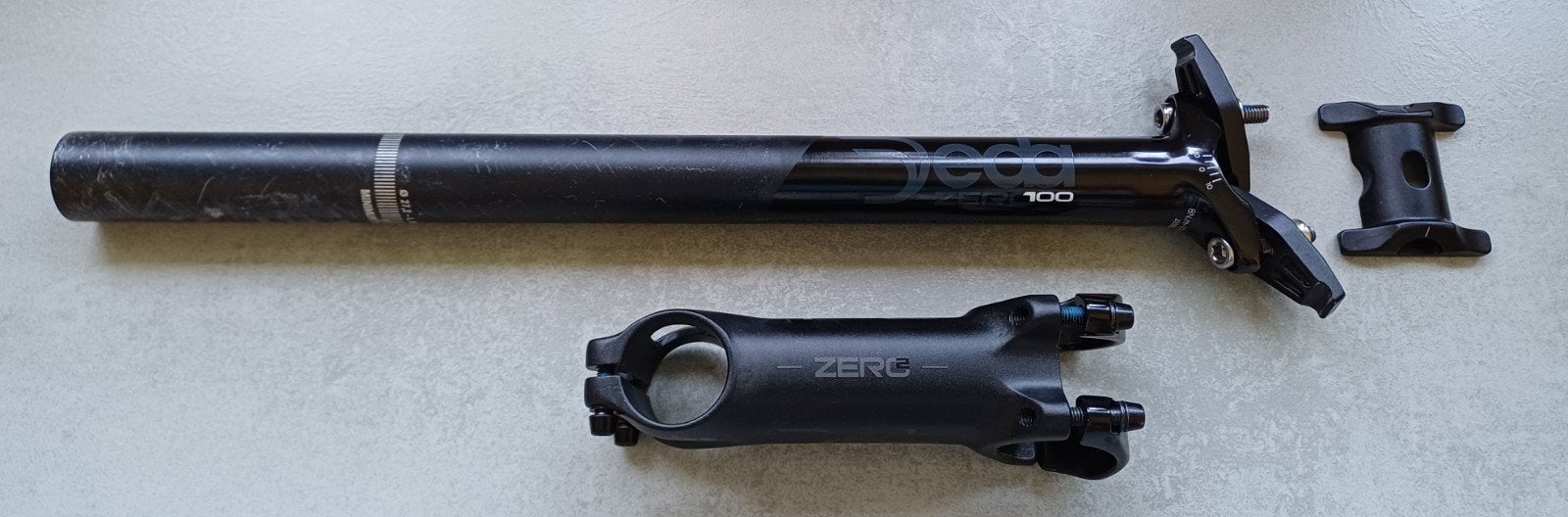 Mooie Deda Zero 100 zadelpen & Zero 2 stuurpen - Gebruikt, Gebruikt, Stuur, Ophalen of Verzenden, Aluminium