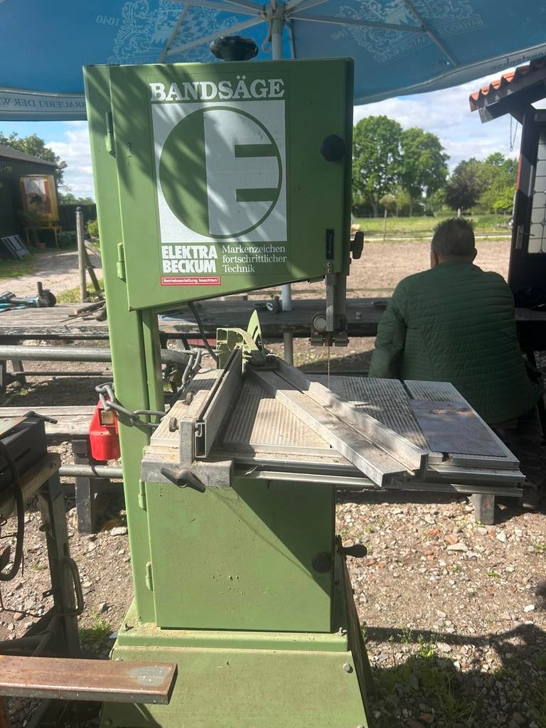 Zaagmachine&lindzaag professionele op krachtstroom, Ophalen