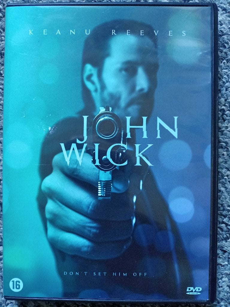 John Wick DVD - Actiethriller met Keanu Reeves, Cd's en Dvd's, Engels, Vanaf 16 jaar, Ophalen of Verzenden, Zo goed als nieuw