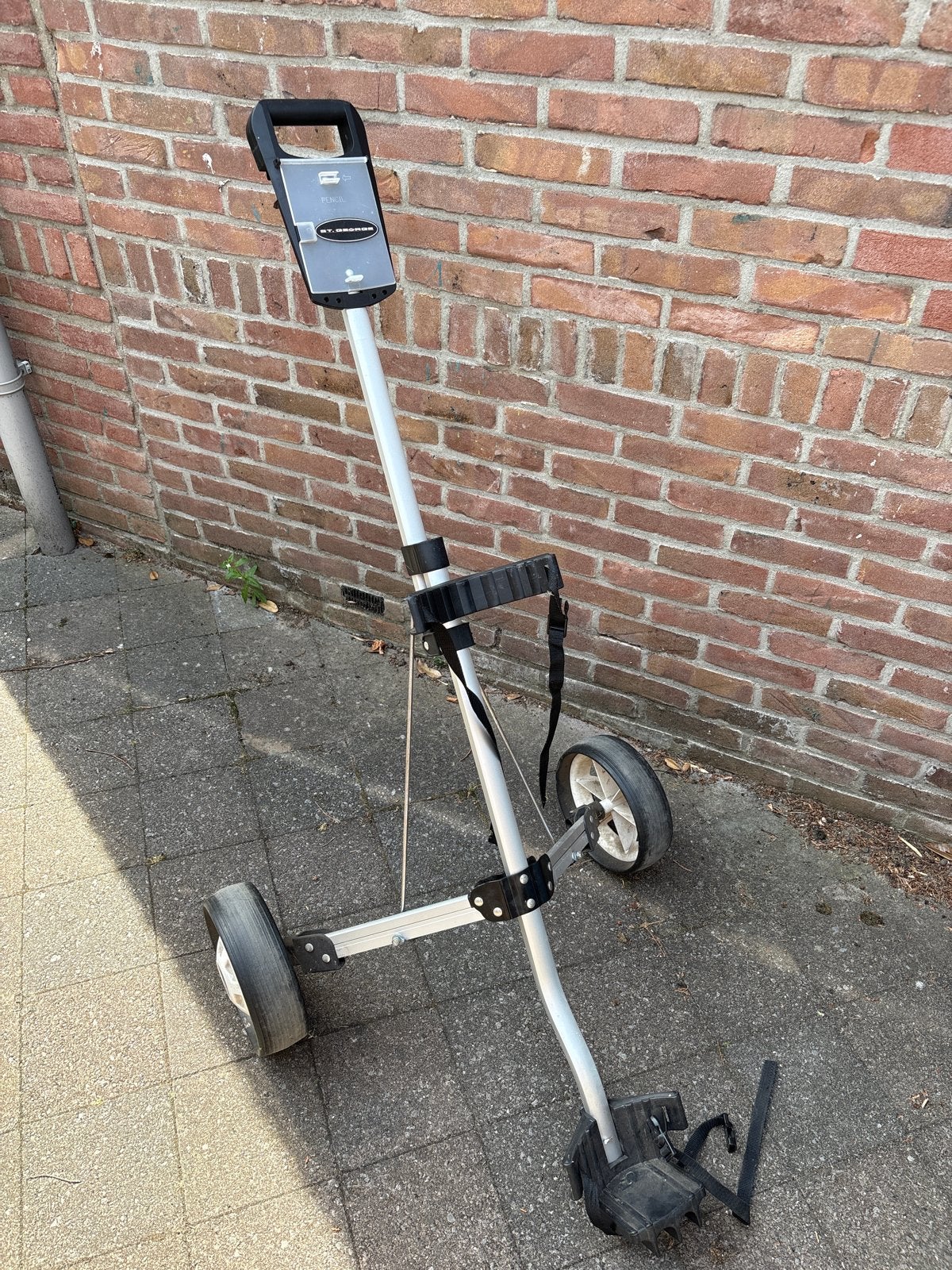 Golfkar St George - Handige en stevige golftrolley, Ophalen, Gebruikt, Golfkar, Overige merken